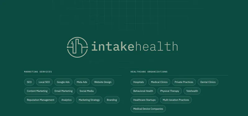 Intake Health — cover