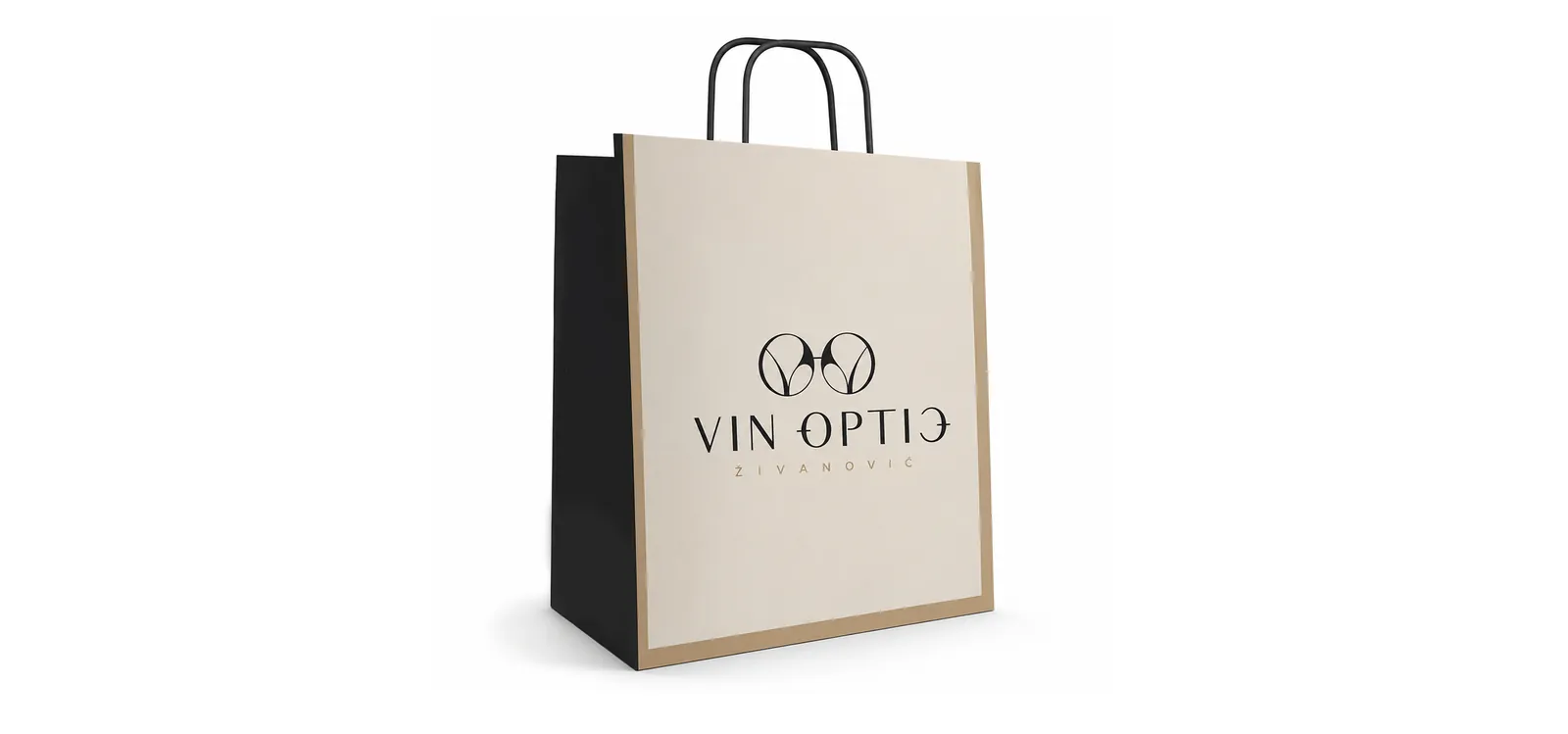 Vin Optic shopping bag