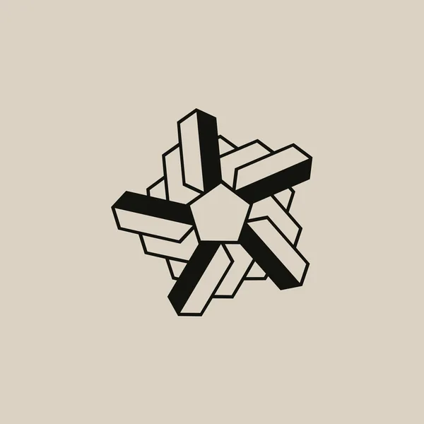 Ready-made geometric logo MW-038 for sale — exclusive, sold once