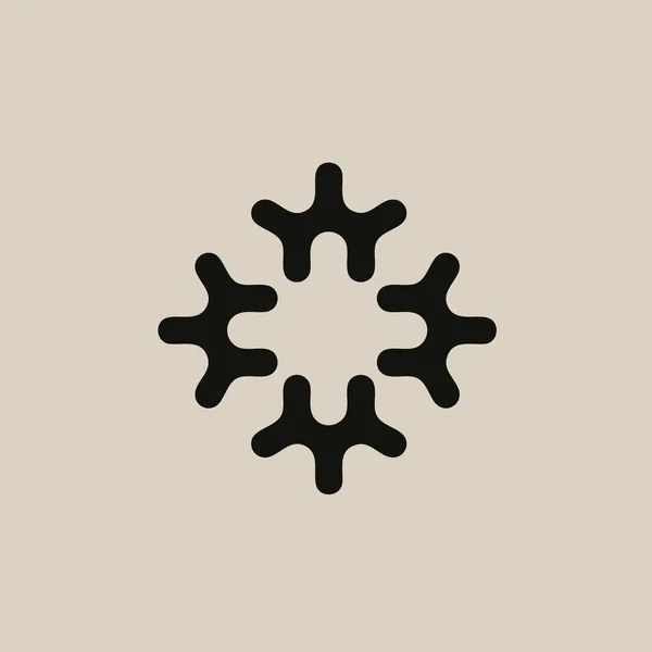 Ready-made geometric logo MW-042 for sale — exclusive, sold once