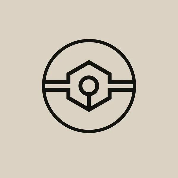Ready-made geometric logo MW-055 for sale — exclusive, sold once