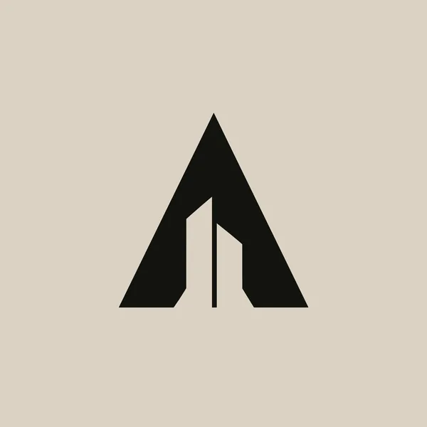 Ready-made logo MW-061: Negative space logo mark